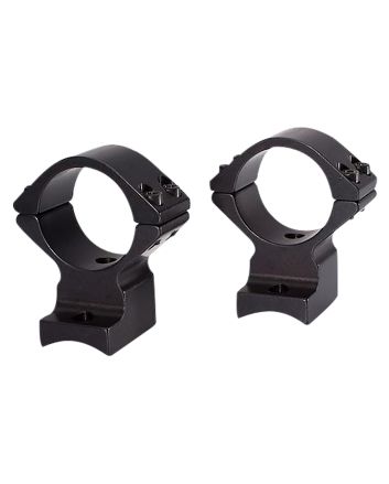 Talley 930702 Scope Mount/Ring ComboBlack Anodized 1" Tube Winchester Model 70 Low Rings