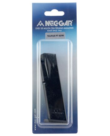 Mec-Gar MGPT9218AFC StandardBlued w/ Anti-Friction Coating Detachable 18rd 9mm Luger for Taurus PT-99/PT-92