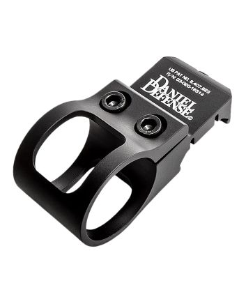 Daniel Defense 0302016514 Offset Flashlight Mount with 1" Diameter Aluminum Black Hard Coat Anodized