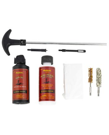 Outers 96416 Aluminum Rod Pistol Kit 38 / 357 Cal / 9mm Pistol (Clam Pack)
