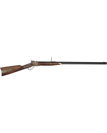 Taylors &amp; Company 210148 1874 Sharps Down Under Sport 45-70 Gov Caliber with 1rd Capacity, 34" Blued Barrel, Color Case Hardened Metal Finish &amp; American Walnut Stock Right Hand (Full Size)