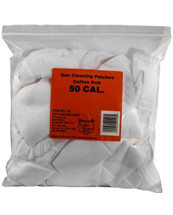 Southern Bloomer 126 Cleaning Patches50 Cal Cotton 500 Per Pkg