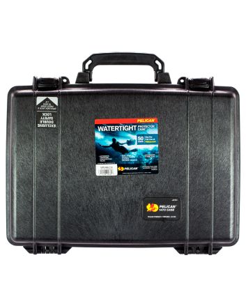Pelican 1470000110 Protector Laptop Case Black 16" Interior Polymer