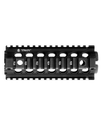 Troy Ind SRAIMRFD7BT00 Drop In7" Carbine Length Black Anodized for AR-15, M4