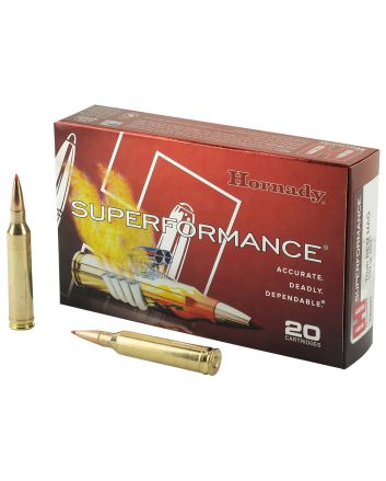 Hornady 80593 Superformance7mmRemMag 139gr Super Shock Tip 20 Per Box/10 Case