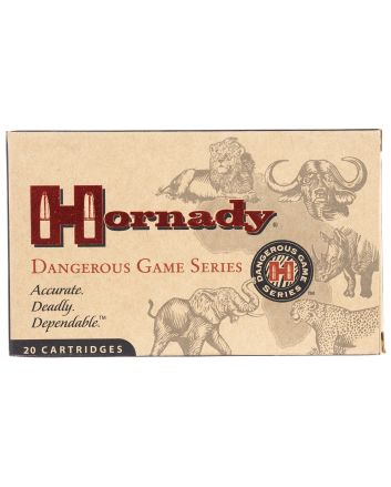Hornady 82303 Dangerous Game9.3mmx62Mauser 286gr InterLock Spire Point Recoil Proof 20 Per Box/6 Case