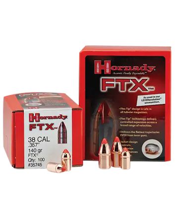 Hornady 45218 FTX45 Cal .452 225 gr Flex Tip eXpanding 100 Per Box/ 15 Case