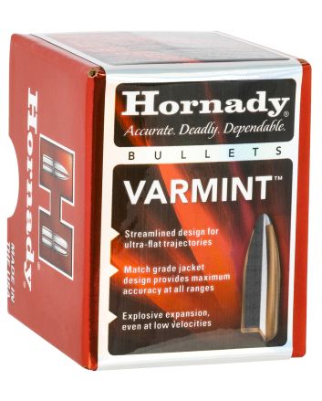 Hornady 2266 Traditional Varmint 22 Cal .224 55 gr Soft Point 100 Per Box/ 40 Case