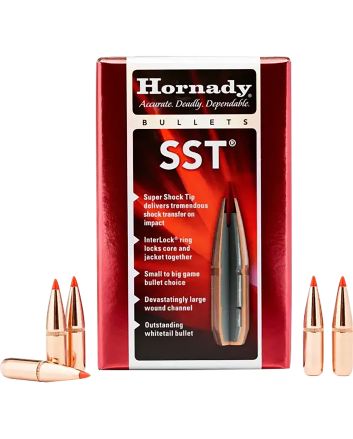 Hornady 30302 SST30 Cal .308 150 gr Super Shock Tip 100 Per Box/ 15 Case
