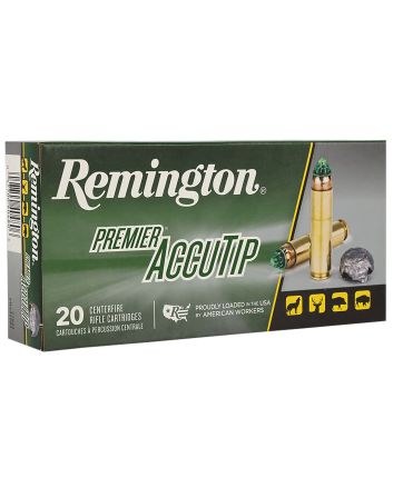 Remington Ammunition 27943 Premier Accutip 450Bushmaster 260gr AccuTip 20 Per Box/10 Case
