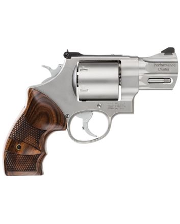 Smith &amp; Wesson 170135 Performance Center Model 629 44 Rem Mag, 44 S&amp;W Spl 6rd 2.63" Stainless Steel Barrel &amp; Cylinder Matte Silver Stainless Steel Frame with Wood Grip