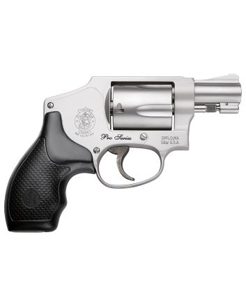 Smith &amp; Wesson 178042 Performance Center Pro 642 38 S&amp;W Spl +P 5rd 1.88" Stainless Matte Silver Aluminum Black Polymer Grip