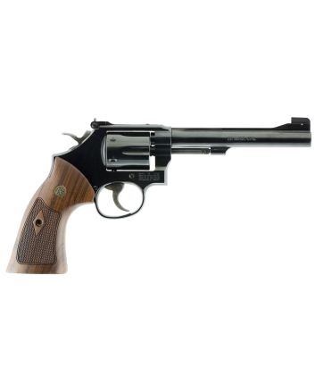 Smith &amp; Wesson 150718 Model 48 Classic 22 WMR Blued Carbon Steel 6" Barrel, 6rd Cylinder &amp; K-Frame,Wood Grip