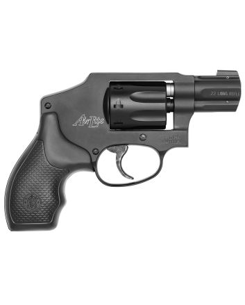 Smith &amp; Wesson 103043 Model 43 Classic 22 LR 8 Shot 1.88" Black Stainless Steel Barrel, Black AluminumCylinder &amp; J-Frame, Snag-free Internal Hammer, No Lock