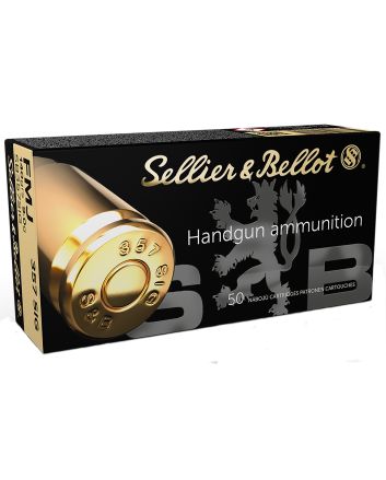 Sellier &amp; Bellot SB357SIG Handgun357Sig 140gr Full Metal Jacket 50 Per Box/20 Case