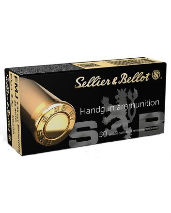 Sellier &amp; Bellot SB25A Handgun25ACP 50gr Full Metal Jacket 50 Per Box/40 Case