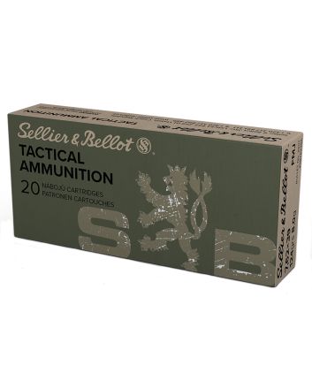 Sellier &amp; Bellot SB76239A Rifle7.62x39mm 124gr Full Metal Jacket 20 Per Box/30 Case