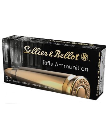 Sellier &amp; Bellot SB76239B Rifle7.62x39mm 124gr Soft Point 20 Per Box/30 Case