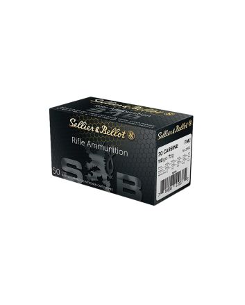 Sellier &amp; Bellot SB30A Rifle30Carbine 110gr Full Metal Jacket 50 Per Box/20 Case
