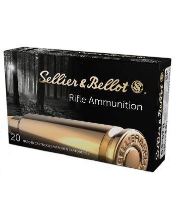 Sellier &amp; Bellot SB6557RA Rifle6.5x57mm 131gr Soft Point 20 Per Box/20 Case