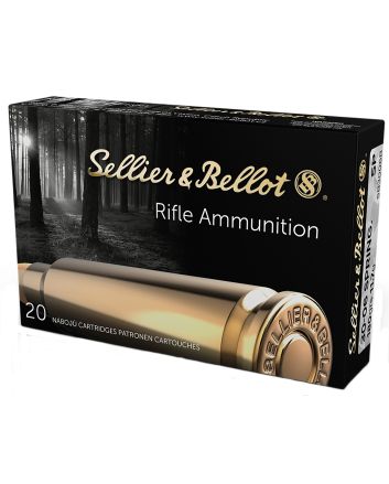 Sellier &amp; Bellot SB3006B Rifle30-06Springfield 180gr Soft Point 20 Per Box/20 Case