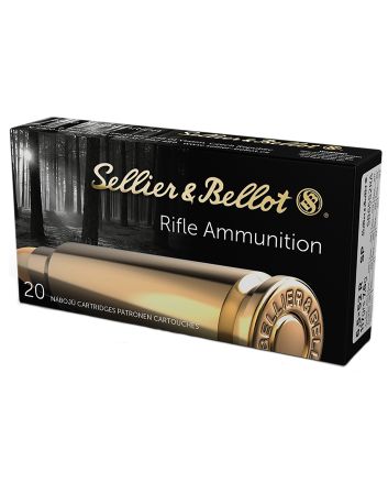 Sellier &amp; Bellot SB6552RA Rifle6.5x52mmR 117gr Soft Point 20 Per Box/25 Case