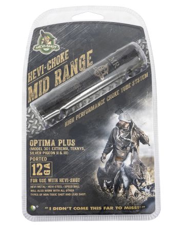 HEVI-Shot 550124 Hevi-Choke Waterfowl Beretta Optima Plus 12 Gauge Mid-Range Ported 17-4 Stainless Steel