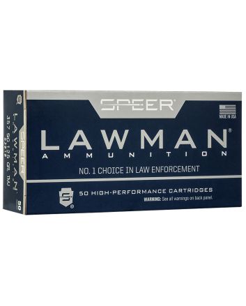 Speer 53919 Lawman357Sig 125gr Total Metal Jacket Flat Nose 50 Per Box/20 Case