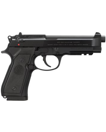 Beretta USA J9A4F10 96A140 S&amp;W 4.90" Barrel 12+1, Black Bruniton Alloy Frame, Serrated Steel Slide &amp; Polymer Grip