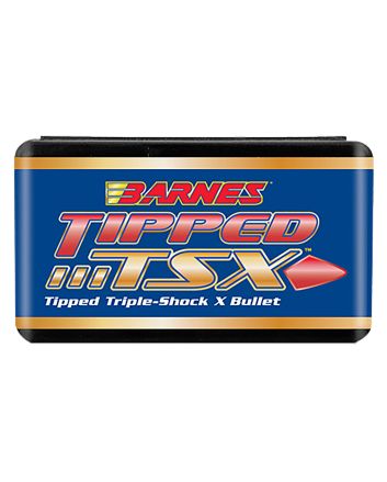 Barnes Bullets 30362 Tipped TSX30Cal 110gr Flat Base 50/Box