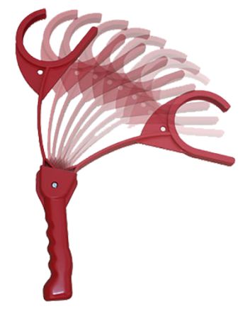 MTM Case-Gard EZ3 EZ-3 Clay Bird Thrower Red Manual Cocking 19" Long Single Ambidextrous Hand