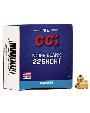CCI 0044 Noise Blanks22Short 100 Per Box/50 Case
