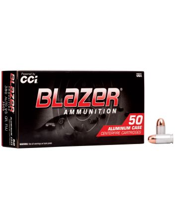 CCI 3505 Blazer Handgun 380ACP 95gr Total Metal Jacket 50 Per Box/20 Case