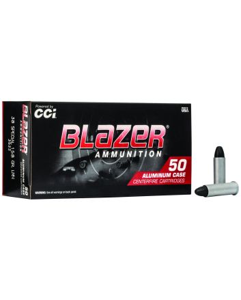 CCI 3522 Blazer Handgun 38Special 158gr Lead Round Nose 50 Per Box/20 Case