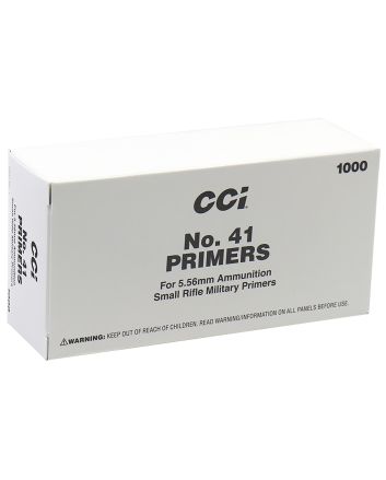 CCI 1 Mil-Spec No. 41 5.56x45mm NATO Rifle 1000/Box