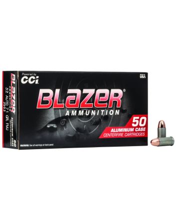 CCI 3503 Blazer Handgun 32ACP 71gr Total Metal Jacket 50 Per Box/20 Case