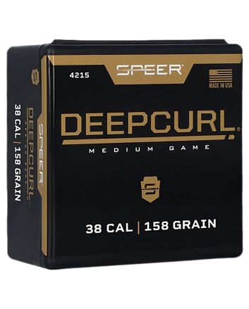Speer 4215 DeepCurl38Cal 158gr Hollow Point 100 Per Box/5 Case