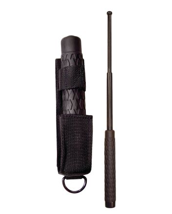 PSP NS21R Expandable21" Steel Black Rubber Handle Includes Sheath
