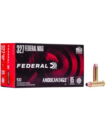 Federal AE327A American Eagle Handgun 327FederalMag 85gr Jacketed Soft Point 50 Per Box/20 Case