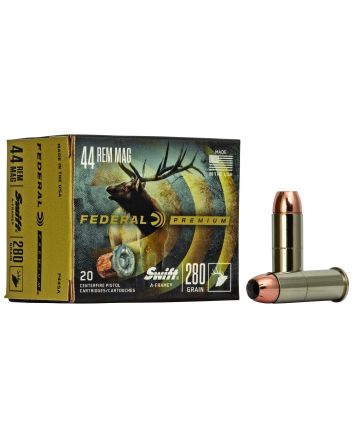 Federal P44SA Premium44RemMag 280gr Swift A Frame 20 Per Box/10 Case