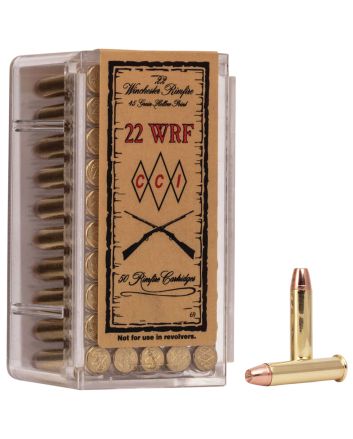 CCI 0069 Specialty WRF Rimfire 22WRF 45gr Jacketed Hollow Point 50 Per Box/40 Case