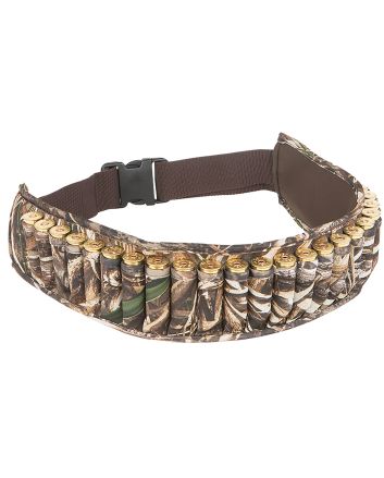 Allen 2525 Waterfowl Shotgun Shell Belt Realtree Max-4 Neoprene 25rd Shotgun Waist Mount Adjustable Belt