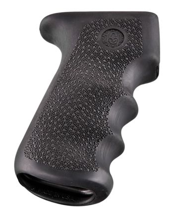 Hogue 74000 Rubber GripCobblestone Black with Finger Grooves for AK-47, AK-74