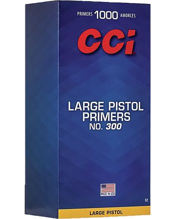 CCI 0012 Standard Pistol No. 300 Large Pistol Multi Caliber Handgun 1000/Box