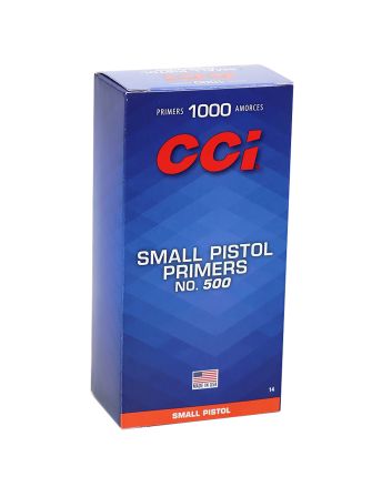 CCI 0014 Standard Pistol No. 500 Small Pistol Multi Caliber Handgun 1000/Box