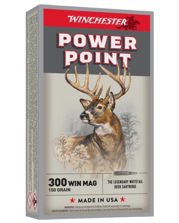 Winchester Ammo X30WM1 Power-Point300WinMag 150gr 20 Per Box/10 Case