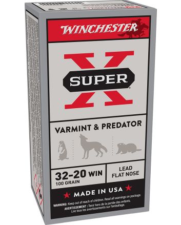 Winchester Ammo X32201 Super X32-20Win 100gr Lead 50 Per Box/10 Case