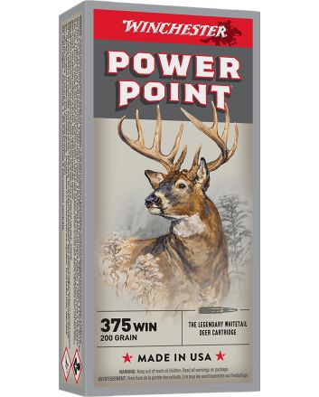 Winchester Ammo X375W Super X375Win 200gr Power Point 20 Per Box/10 Case