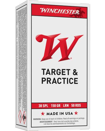 Winchester Ammo Q4196 USA38Special 150gr Lead Round Nose 20 Per Box/10 Case