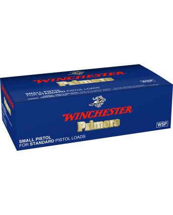 Winchester Ammo WSP Primers #1-1/2 - 108 Small Regular Handgun 1000 Per Box/5 Case